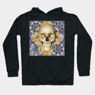 dream skull psychedelia Hoodie